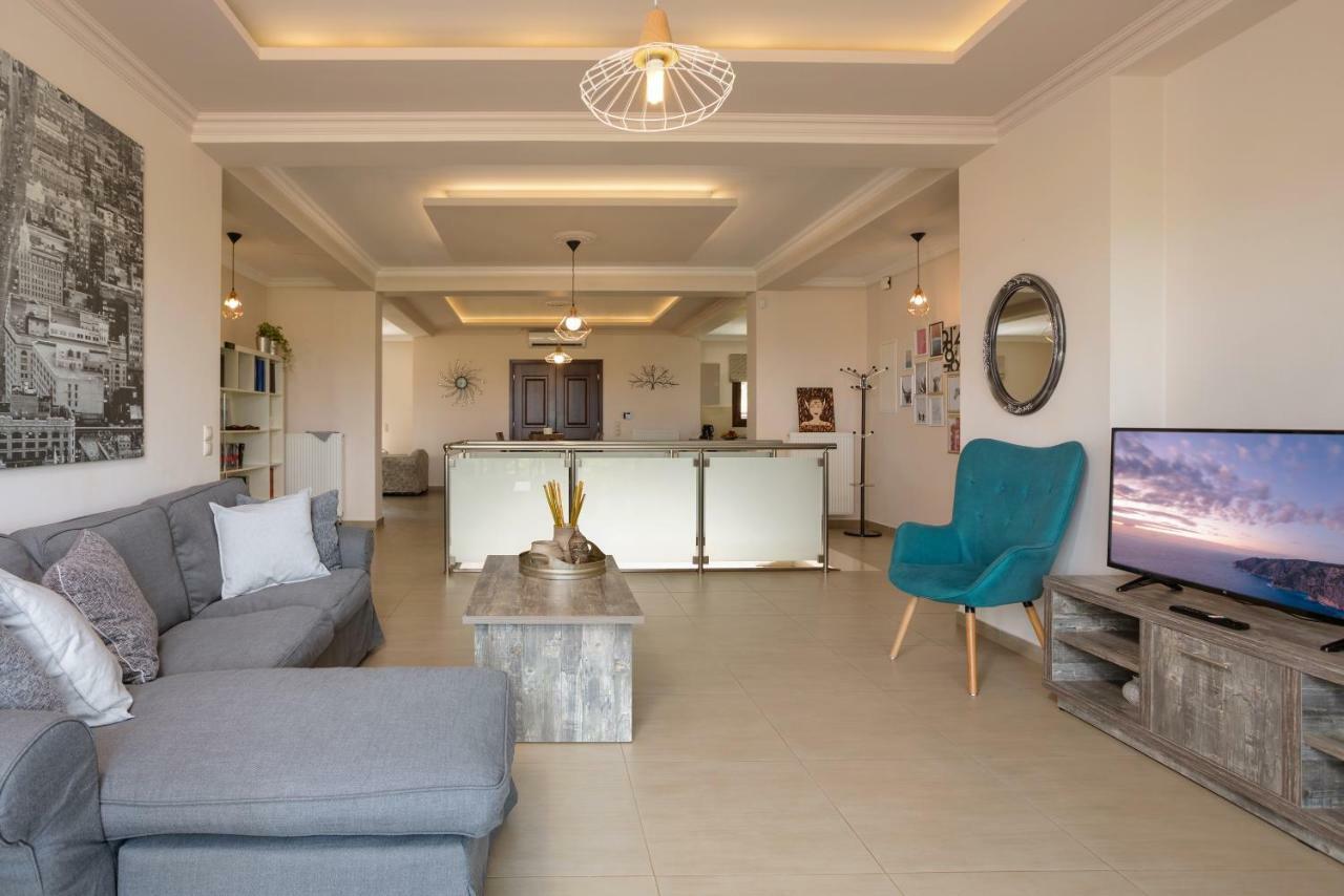 Villa Serenity Agia Marina  ภายนอก รูปภาพ